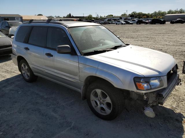 JF1SG656X3G716099 - 2003 SUBARU FORESTER 2.5XS ვერცხლისფერი ფოტო 4