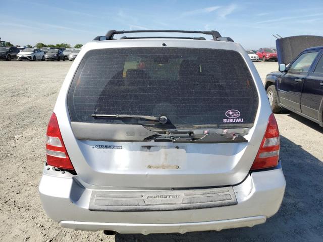 JF1SG656X3G716099 - 2003 SUBARU FORESTER 2.5XS SILVER photo 6