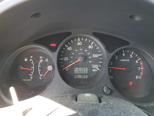 JF1SG656X3G716099 - 2003 SUBARU FORESTER 2.5XS ვერცხლისფერი ფოტო 9