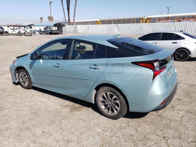 JTDKARFU0K3084973 - 2019 TOYOTA PRIUS GREEN photo 2