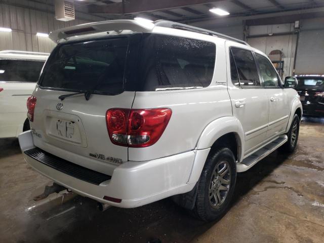 5TDBT48A77S290670 - 2007 TOYOTA SEQUOIA LIMITED WHITE photo 3