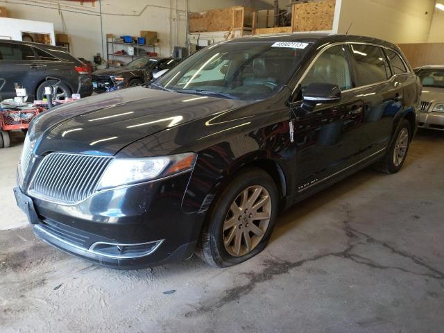 2LMHJ5NK3EBL55368 - 2014 LINCOLN MKT BLACK photo 1