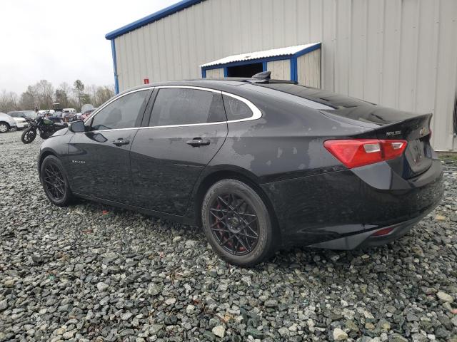 1G1ZD5ST0JF168258 - 2018 CHEVROLET MALIBU LT BLACK photo 2