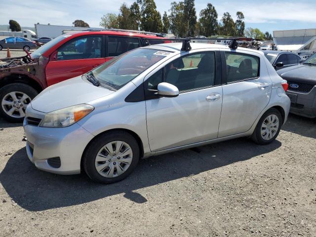 JTDKTUD31CD534018 - 2012 TOYOTA YARIS SILVER photo 1