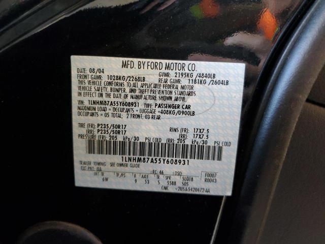 1LNHM87A55Y608931 - 2005 LINCOLN LS Qara foto 13