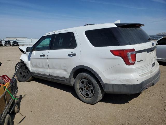 1FM5K8AR1GGC26363 - 2016 FORD EXPLORER POLICE INTERCEPTOR 白色 照片 2
