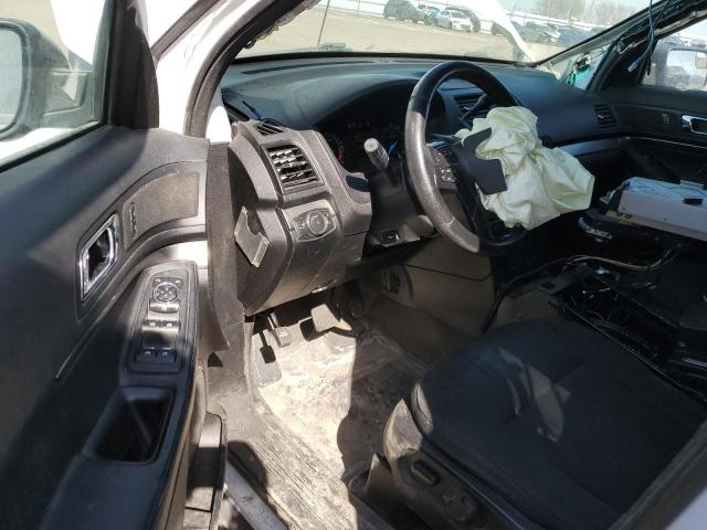 1FM5K8AR1GGC26363 - 2016 FORD EXPLORER POLICE INTERCEPTOR 白色 照片 8