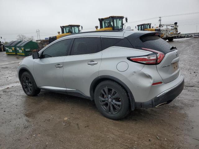 5N1AZ2MH0HN151209 - 2017 NISSAN MURANO S SILVER photo 2