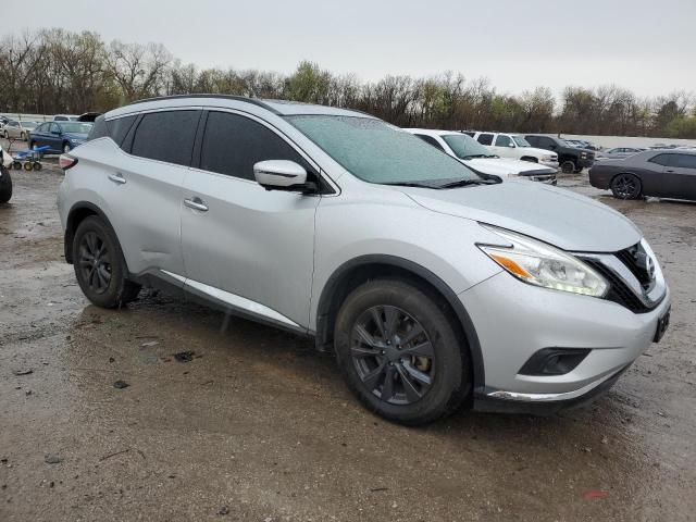 5N1AZ2MH0HN151209 - 2017 NISSAN MURANO S SILVER photo 4