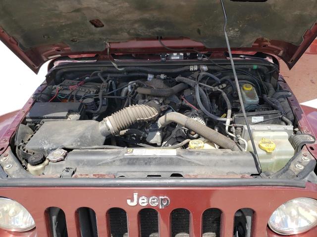 1J4FA54177L127760 - 2007 JEEP WRANGLER SAHARA BROWN photo 11