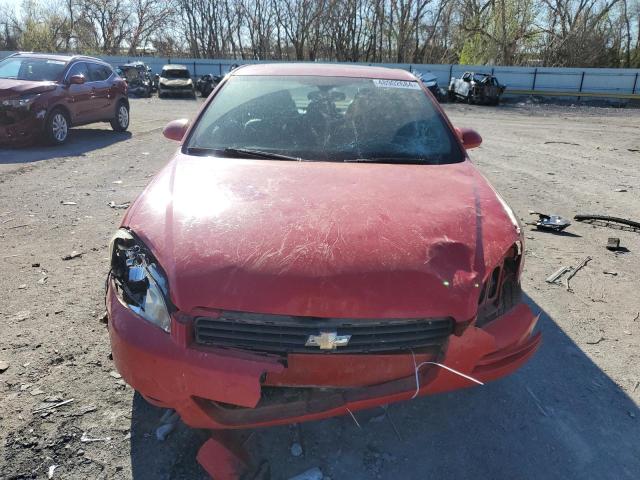 2G1WT57N891152263 - 2009 CHEVROLET IMPALA 1LT RED photo 5