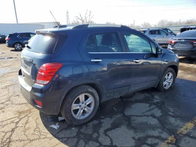 3GNCJLSB7KL133409 - 2019 CHEVROLET TRAX 1LT BLUE photo 3