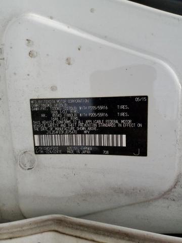 JTLZE4FE0FJ075470 - 2015 TOYOTA SCION XB WHITE photo 12
