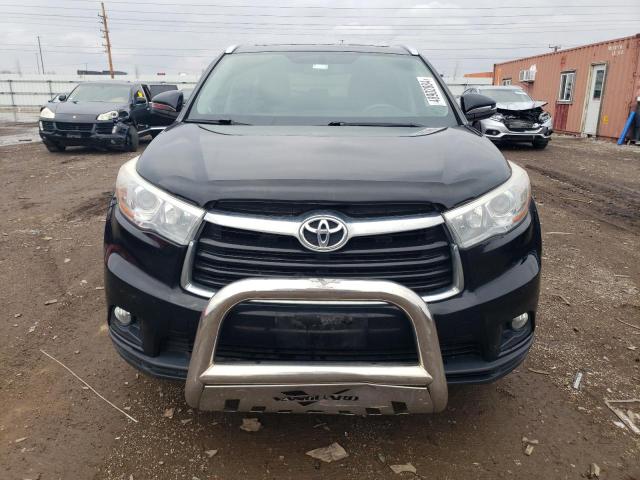 5TDJKRFH1GS291728 - 2016 TOYOTA HIGHLANDER XLE შავი ფოტო 5
