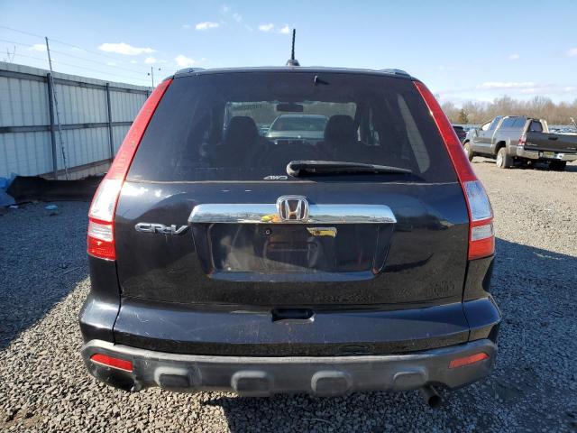 JHLRE48777C046180 - 2007 HONDA CR-V EXL BLACK photo 6