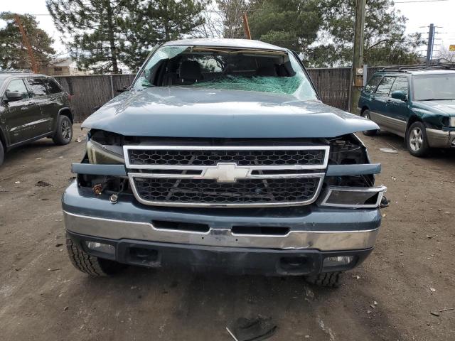 1GCEK19B06Z185309 - 2006 CHEVROLET SILVERADO K1500 BLUE photo 5