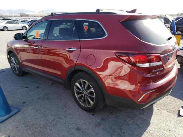 KM8SMDHFXHU223935 - 2017 HYUNDAI SANTA FE SE MAROON photo 2