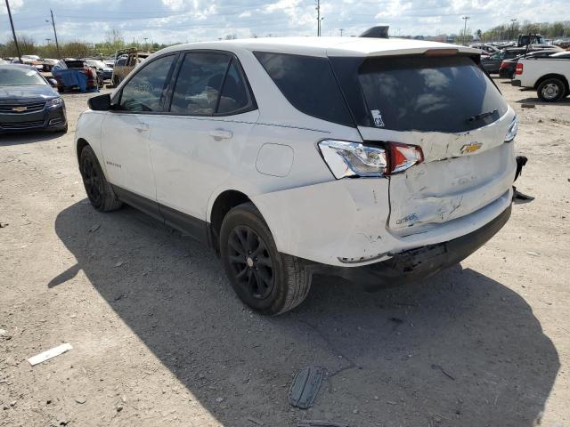 3GNAXHEV5KS563194 - 2019 CHEVROLET EQUINOX LS WHITE photo 2