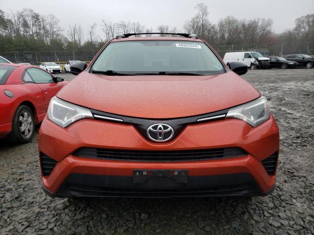 JTMBFREV2GJ073911 - 2016 TOYOTA RAV4 LE ORANGE photo 5