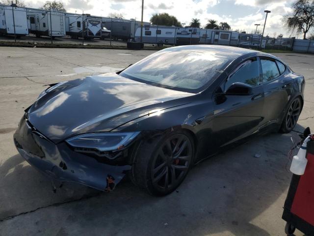 5YJSA1E6XPF529847 - 2023 TESLA MODEL S 黑色 照片 1