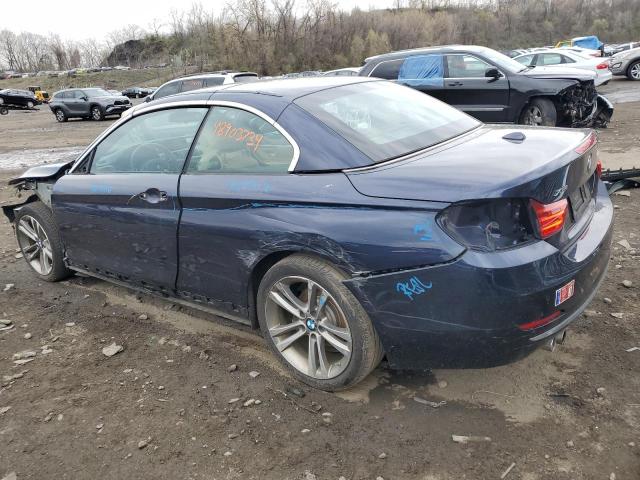 WBA3T1C53GP821495 - 2016 BMW 428 XI SULEV BLUE photo 2