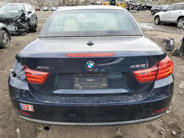 WBA3T1C53GP821495 - 2016 BMW 428 XI SULEV BLUE photo 6