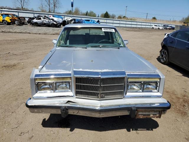 1C3BF66P9GX530035 - 1986 CHRYSLER FIFTH AVEN SILVER photo 5