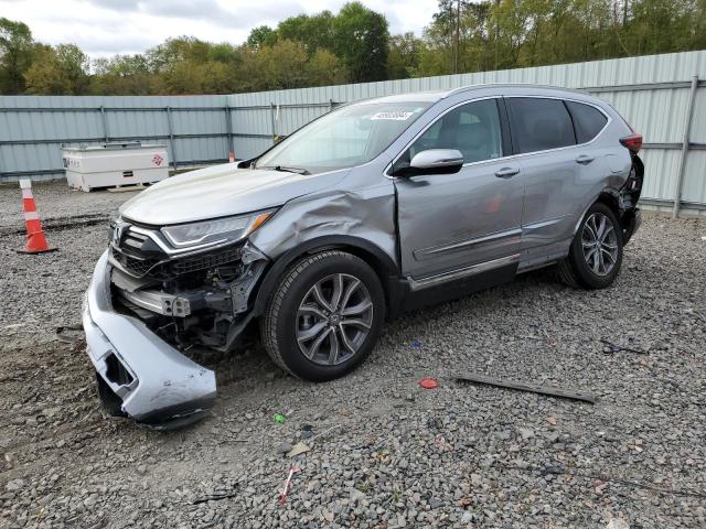 2HKRW2H96LH626633 - 2020 HONDA CR-V TOURING SILVER photo 1