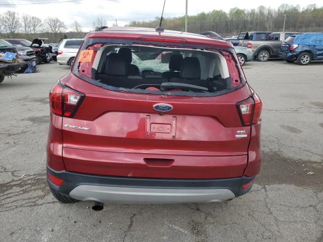 1FMCU0HD4KUA51856 - 2019 FORD ESCAPE SEL BURGUNDY photo 6