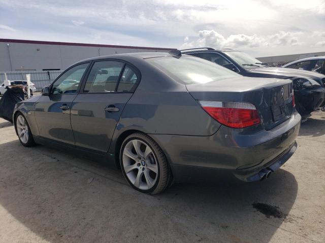 WBANB53576CP00817 - 2006 BMW 550 I GRAY photo 2