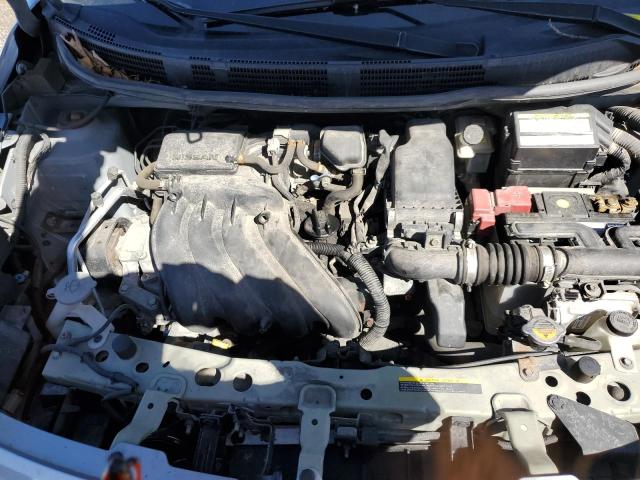 3N1CN7AP8DL878578 - 2013 NISSAN VERSA S GRAY photo 11