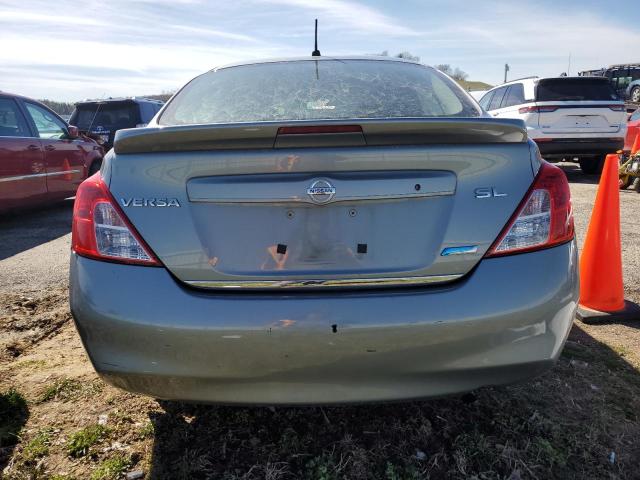 3N1CN7AP8DL878578 - 2013 NISSAN VERSA S GRAY photo 6