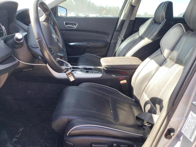 19UUB2F45KA000981 - 2019 ACURA TLX TECHNOLOGY SILVER photo 7