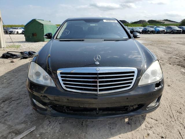 WDDNG71X77A030127 - 2007 MERCEDES-BENZ S 550 BLACK photo 5