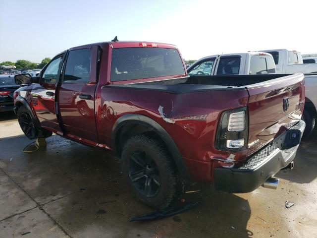 1C6RR7LT8MS568011 - 2021 RAM 1500 CLASS SLT მუქწითელი ფოტო 2