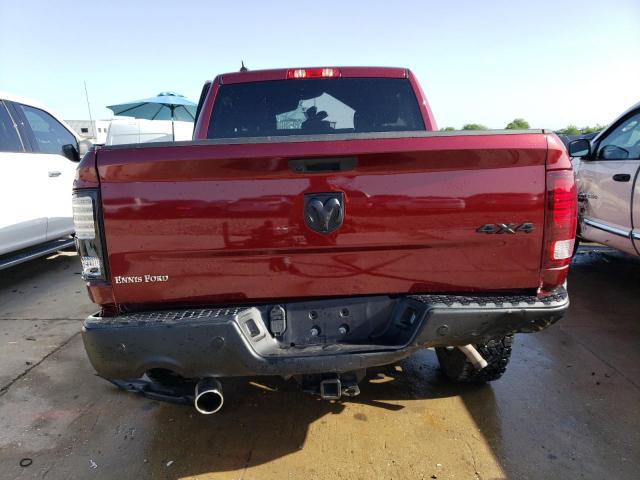 1C6RR7LT8MS568011 - 2021 RAM 1500 CLASS SLT მუქწითელი ფოტო 6