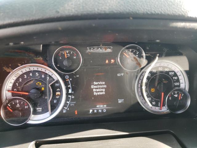 1C6RR7LT8MS568011 - 2021 RAM 1500 CLASS SLT მუქწითელი ფოტო 9