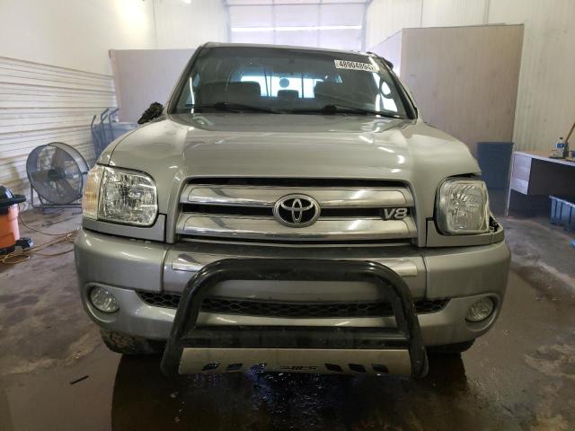 5TBDT44125S467534 - 2005 TOYOTA TUNDRA DOUBLE CAB SR5 SILVER photo 5