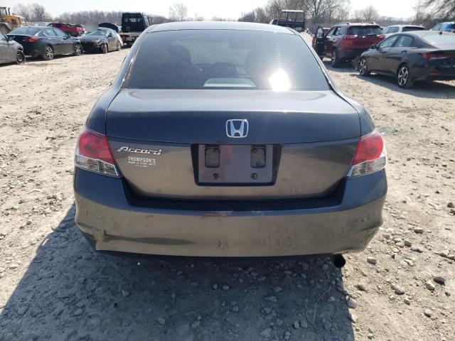 1HGCP25389A062259 - 2009 HONDA ACCORD LX GRAY photo 6