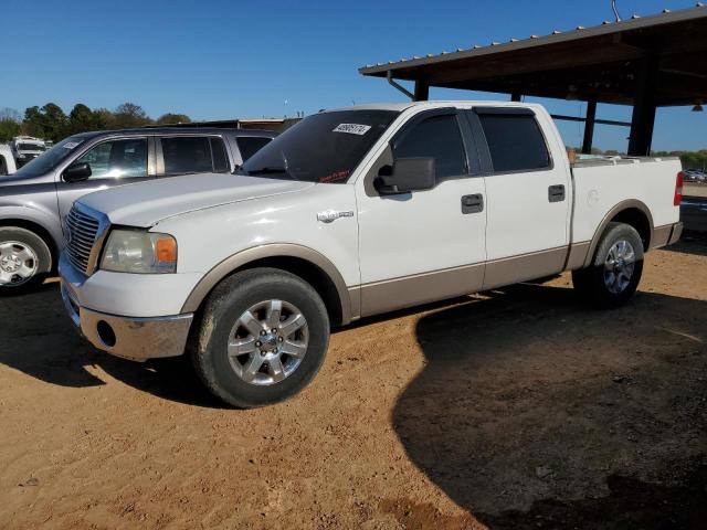 1FTPW12586KC02254 - 2006 FORD F150 SUPERCREW WHITE photo 1