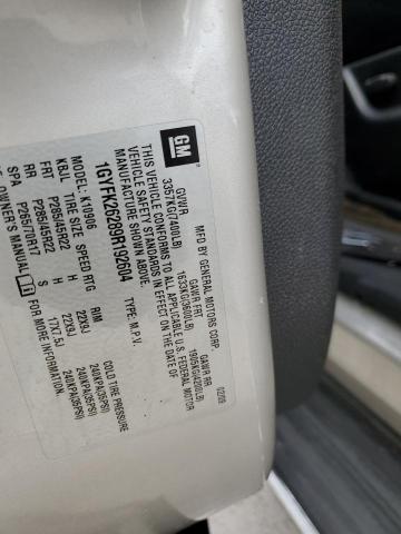 1GYFK26289R192604 - 2009 CADILLAC ESCALADE ESV LUXURY BEIGE photo 12