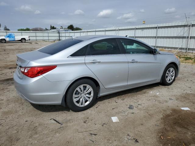 5NPEB4AC0DH602843 - 2013 HYUNDAI SONATA GLS SILVER photo 3