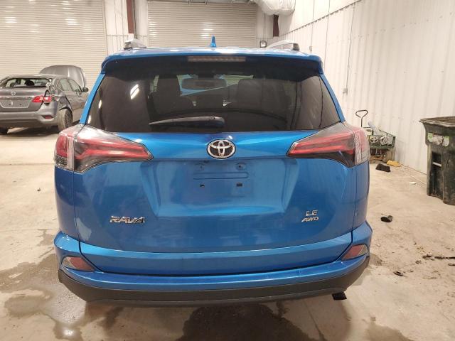 2T3BFREV5GW423131 - 2016 TOYOTA RAV4 LE BLUE photo 6