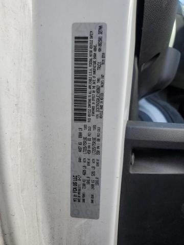 3C6TRVDG0JE105967 - 2018 RAM PROMASTER 2500 HIGH WHITE photo 10