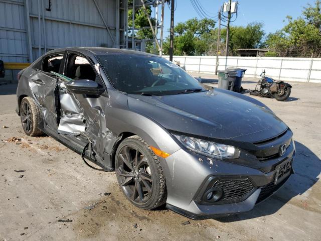 SHHFK7H45JU230266 - 2018 HONDA CIVIC SPORT 灰色 照片 4