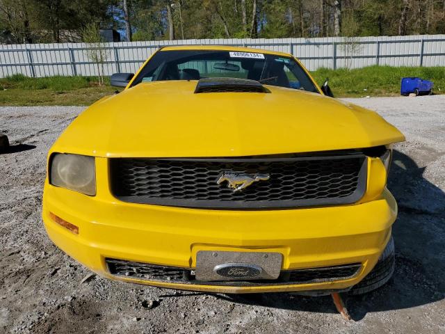 1ZVFT80NX55239283 - 2005 FORD MUSTANG YELLOW photo 5