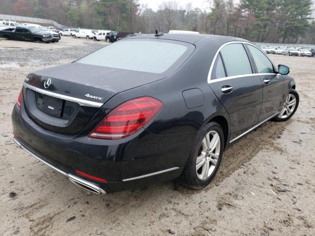 WDDUG6EB4JA349092 - 2018 MERCEDES-BENZ S 450 4MATIC BLACK photo 3