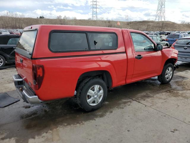 1GCCS148X68241605 - 2006 CHEVROLET COLORADO RED photo 3