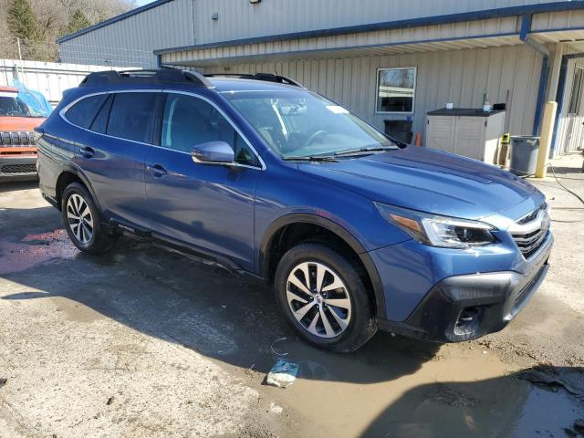 4S4BTACC0L3182230 - 2020 SUBARU OUTBACK PREMIUM BLUE photo 4