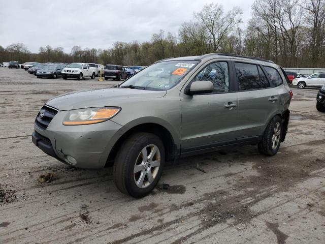 5NMSH13E29H303356 - 2009 HYUNDAI SANTA FE SE GREEN photo 1